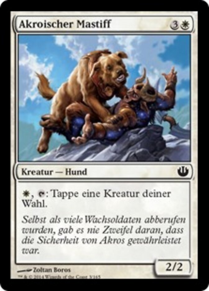 Akroischer Mastiff