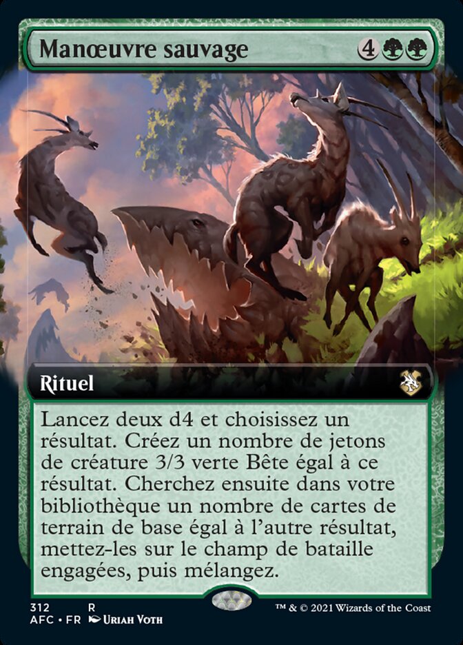 Manœuvre sauvage
