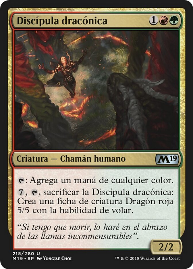 Discípula dracónica