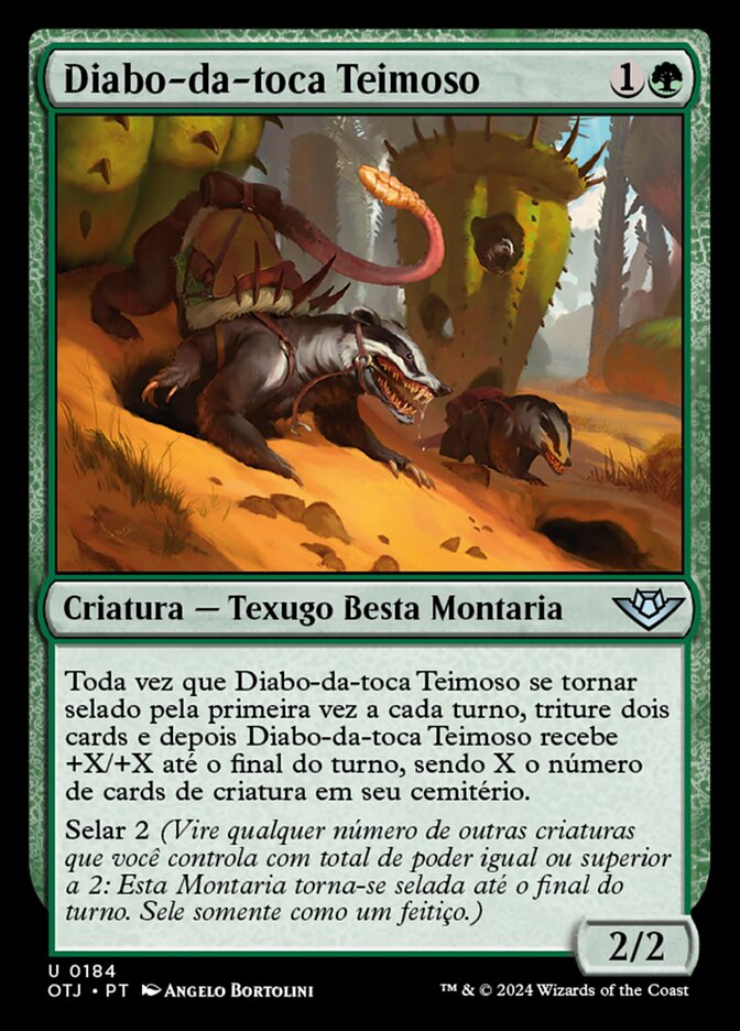 Diabo-da-toca Teimoso