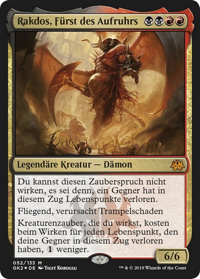 Rakdos, Fürst des Aufruhrs