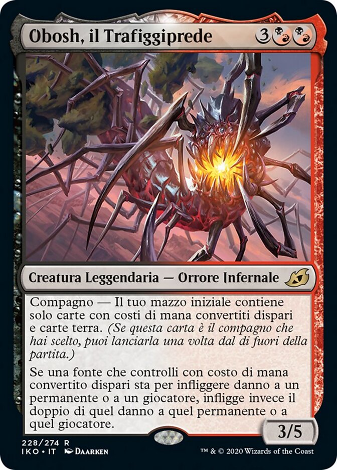 Obosh, il Trafiggiprede