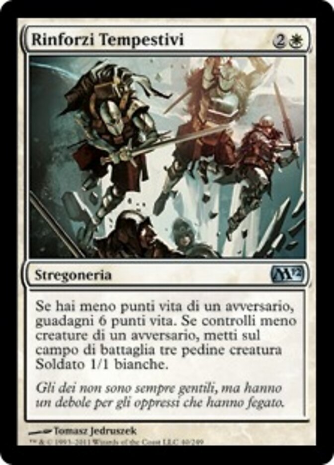 Rinforzi Tempestivi