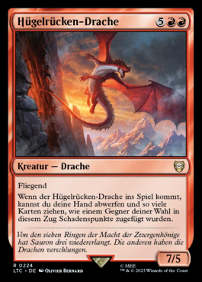 Hügelrücken-Drache