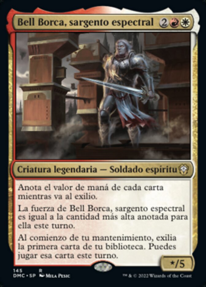 Bell Borca, sargento espectral