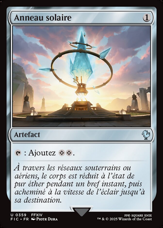 Anneau solaire