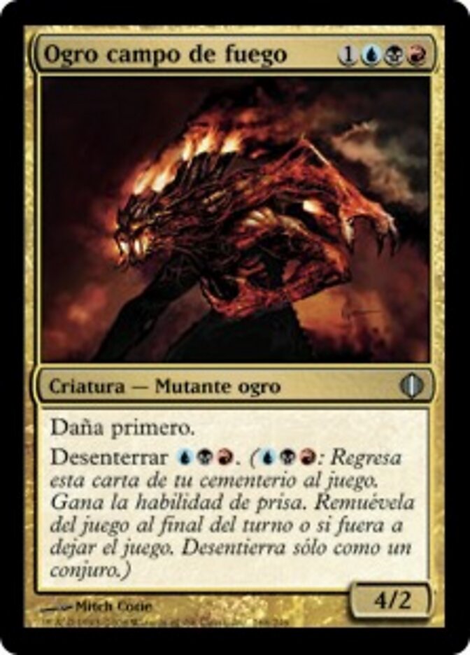 Ogro campo de fuego