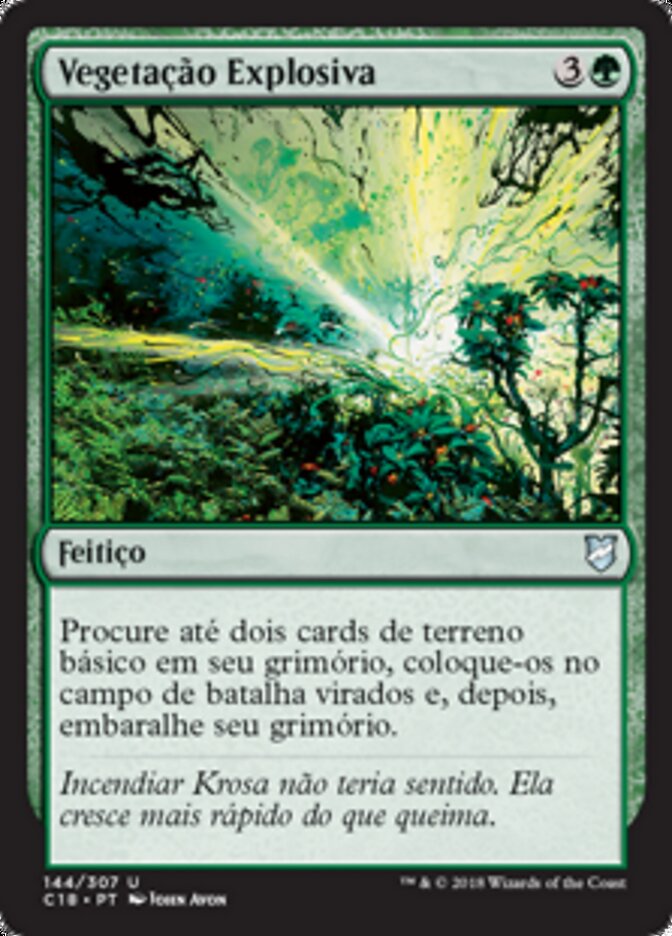 Vegetação Explosiva