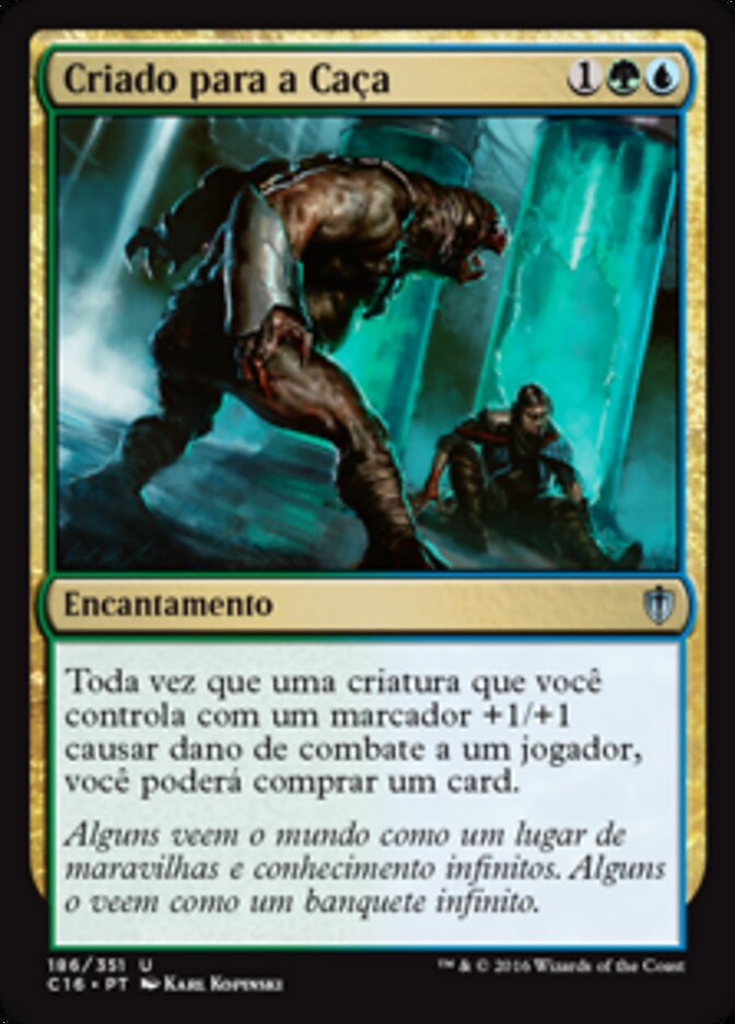 Criado para a Caça