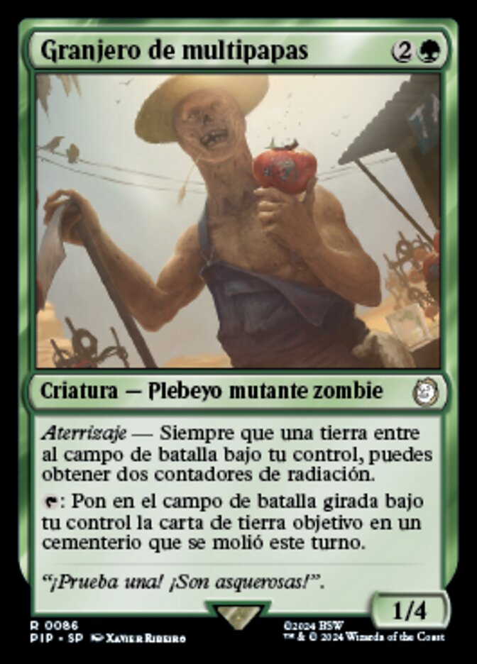 Granjero de multipapas