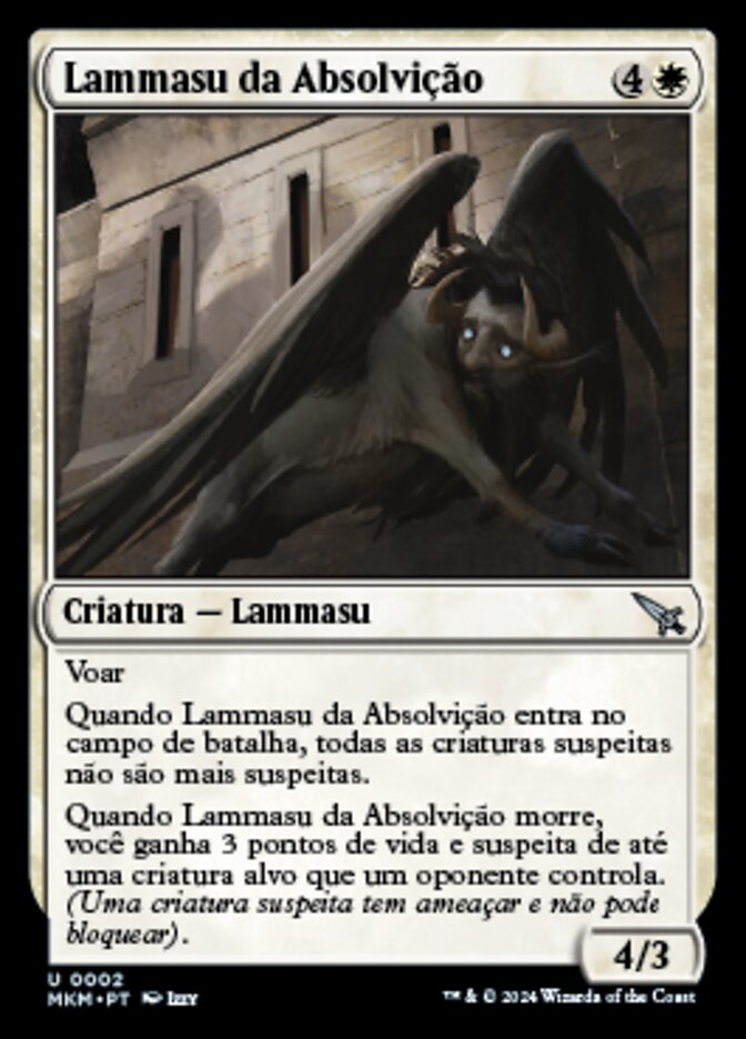 Lammasu da Absolvição