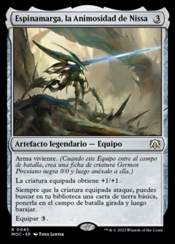 Espinamarga, la Animosidad de Nissa