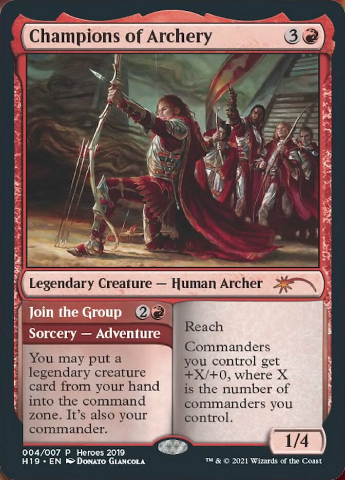 Champions of Archery // Join the Group