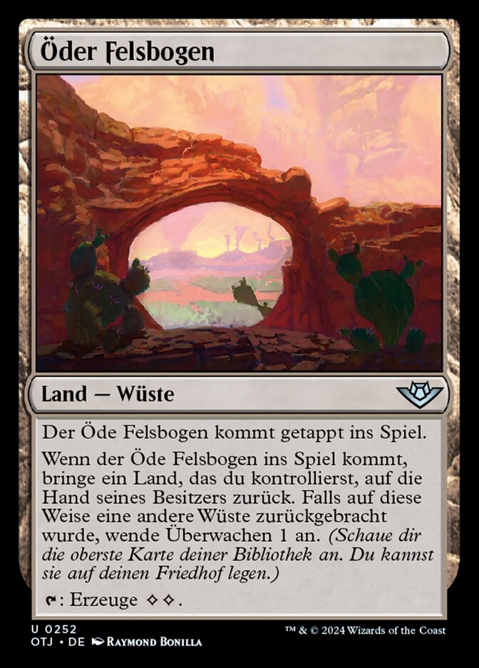 Öder Felsbogen