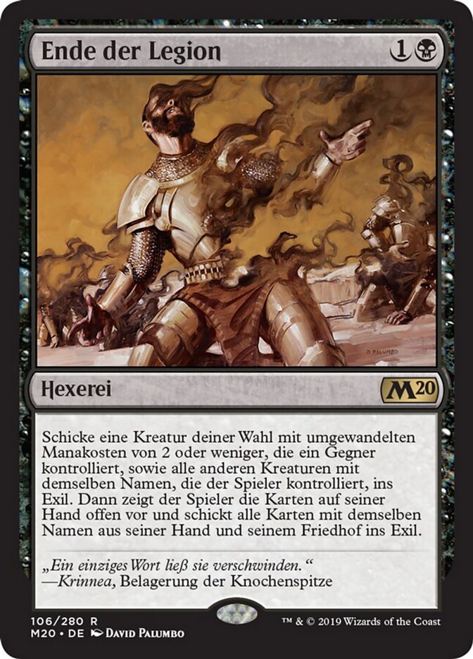 Ende der Legion