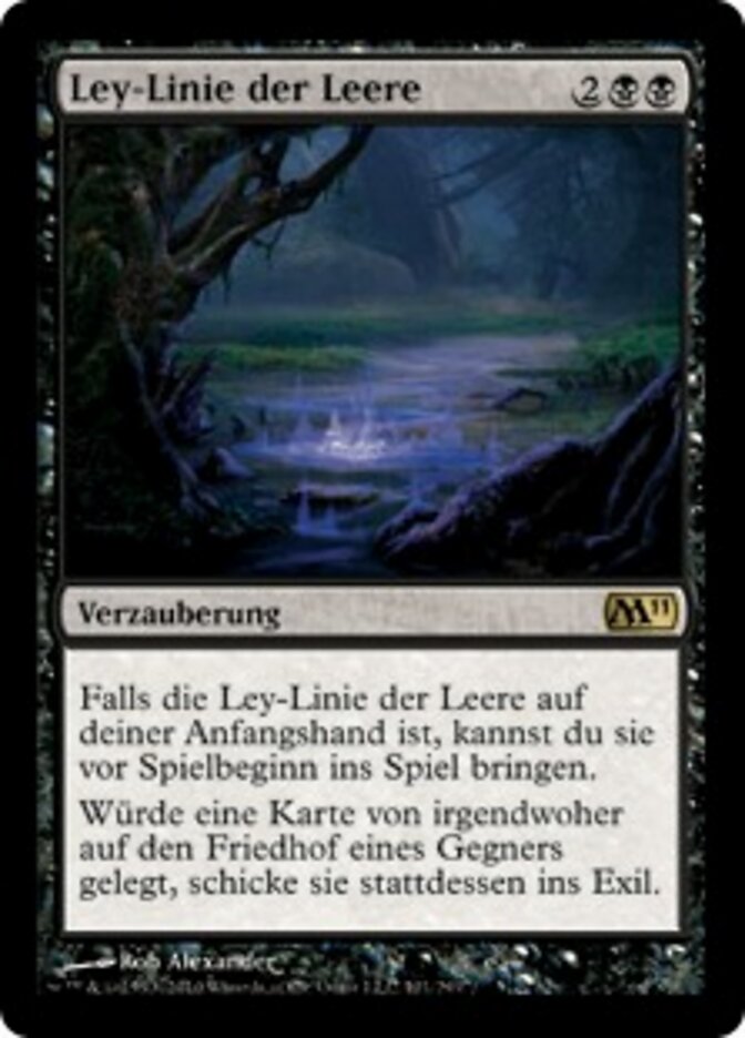 Ley-Linie der Leere