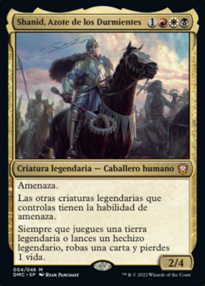 Shanid, Azote de los Durmientes
