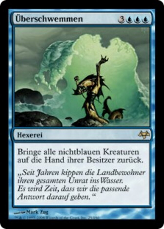 Überschwemmen