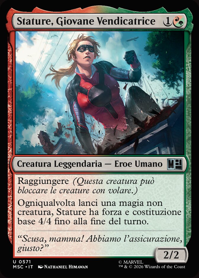 Stature, Giovane Vendicatrice