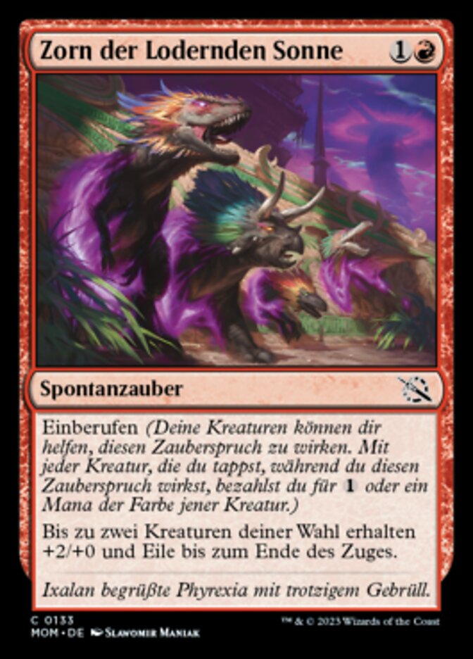 Zorn der Lodernden Sonne