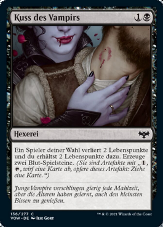 Kuss des Vampirs
