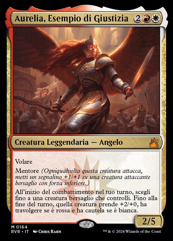 Aurelia, Esempio di Giustizia