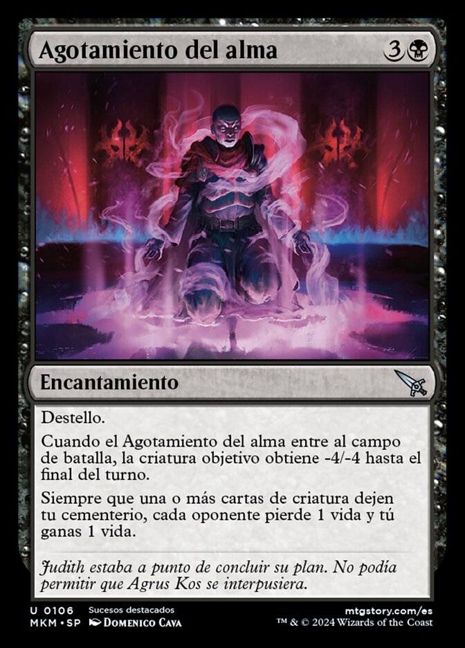Agotamiento del alma