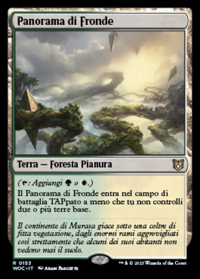 Panorama di Fronde