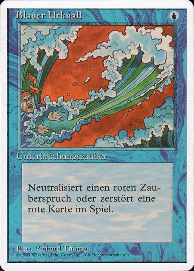 Blauer Urknall