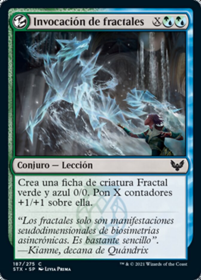 Invocación de fractales
