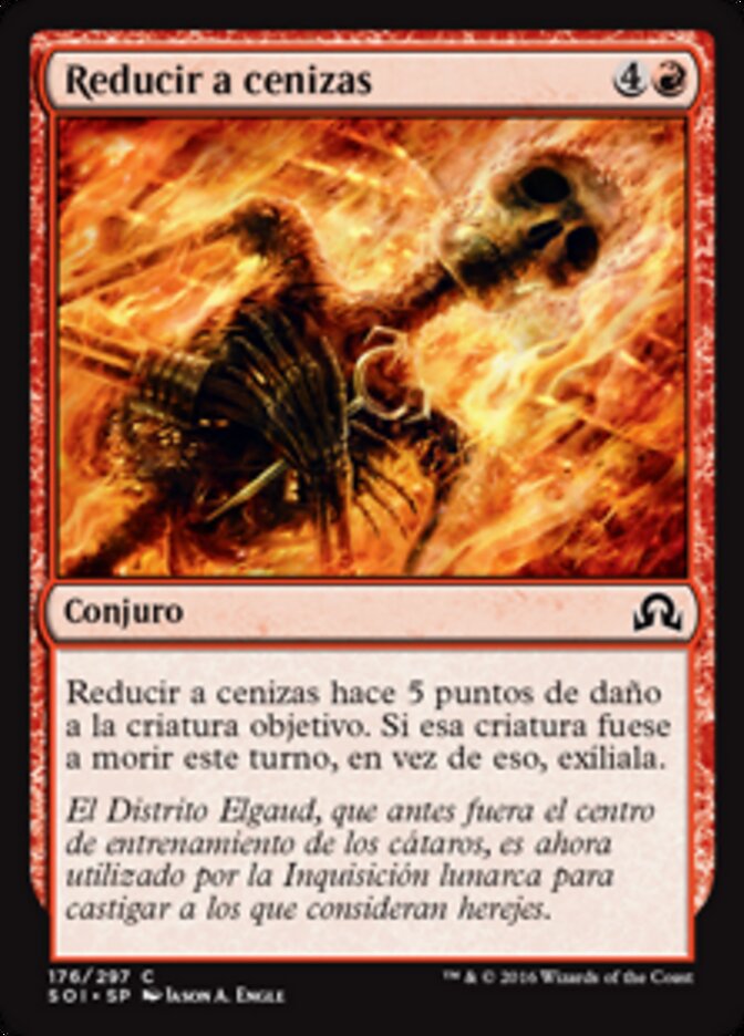 Reducir a cenizas