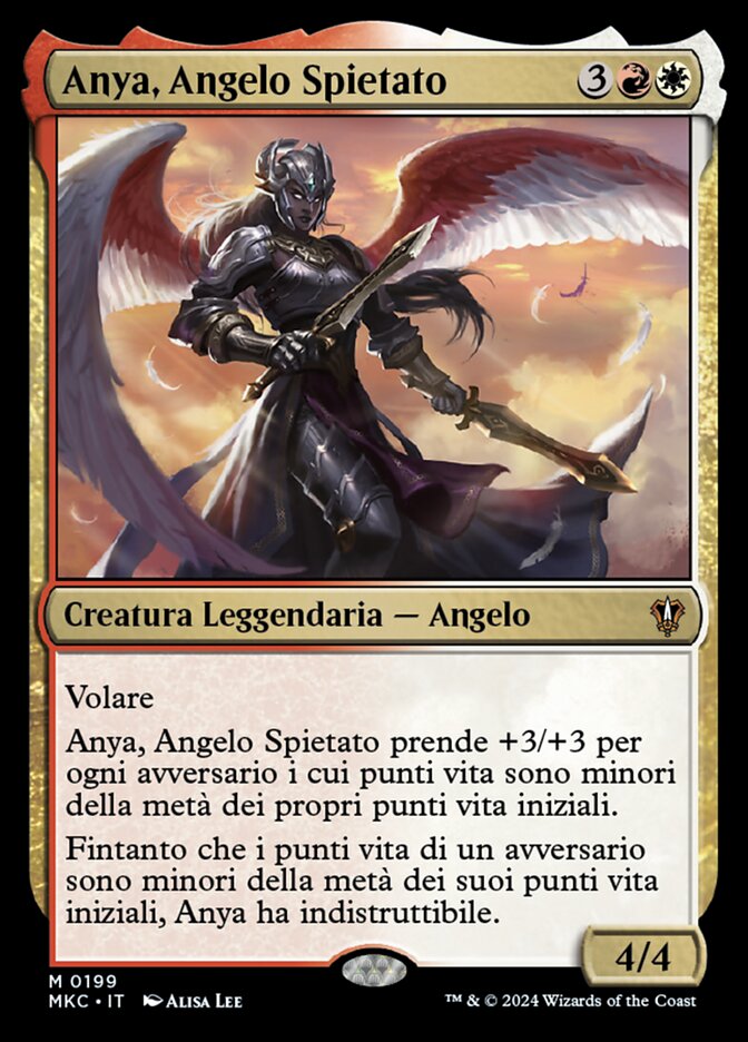 Anya, Angelo Spietato