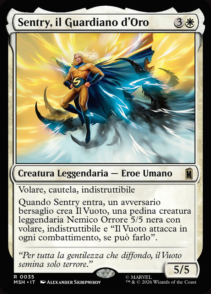 Sentry, il Guardiano d'Oro