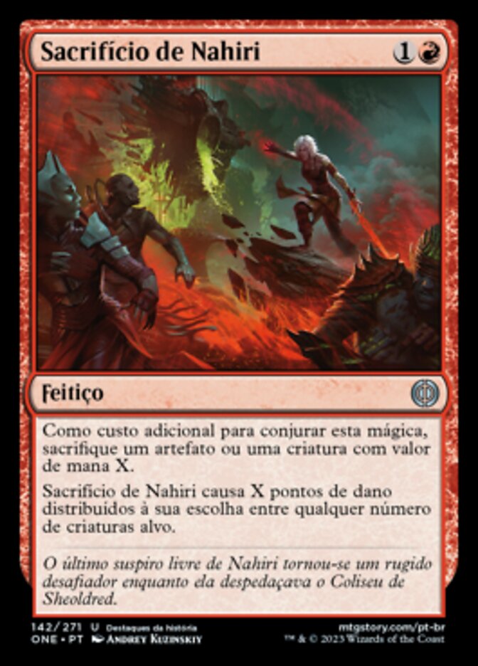 Sacrifício de Nahiri