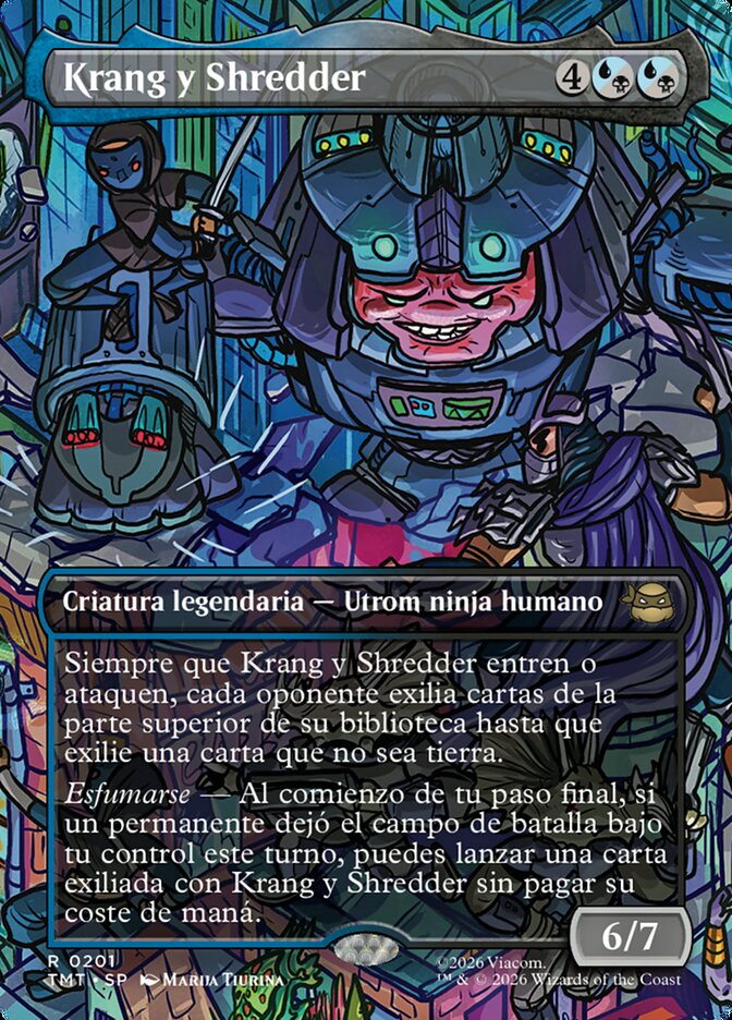Krang y Shredder