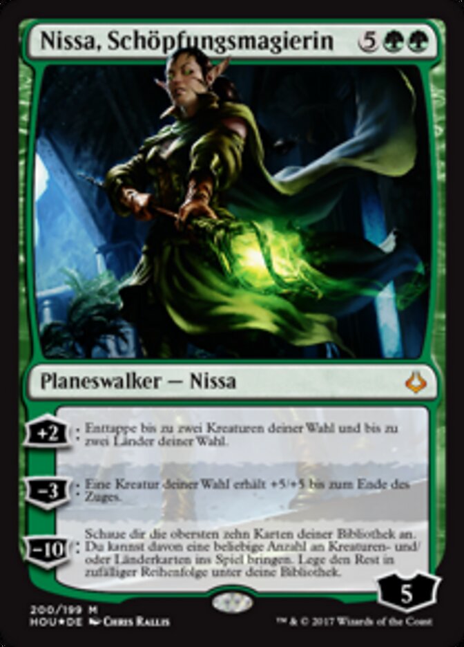 Nissa, Schöpfungsmagierin