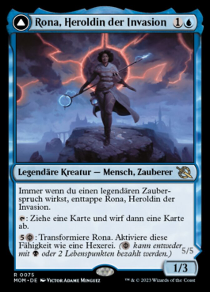 Rona, Herald of Invasion // Rona, Tolarian Obliterator
