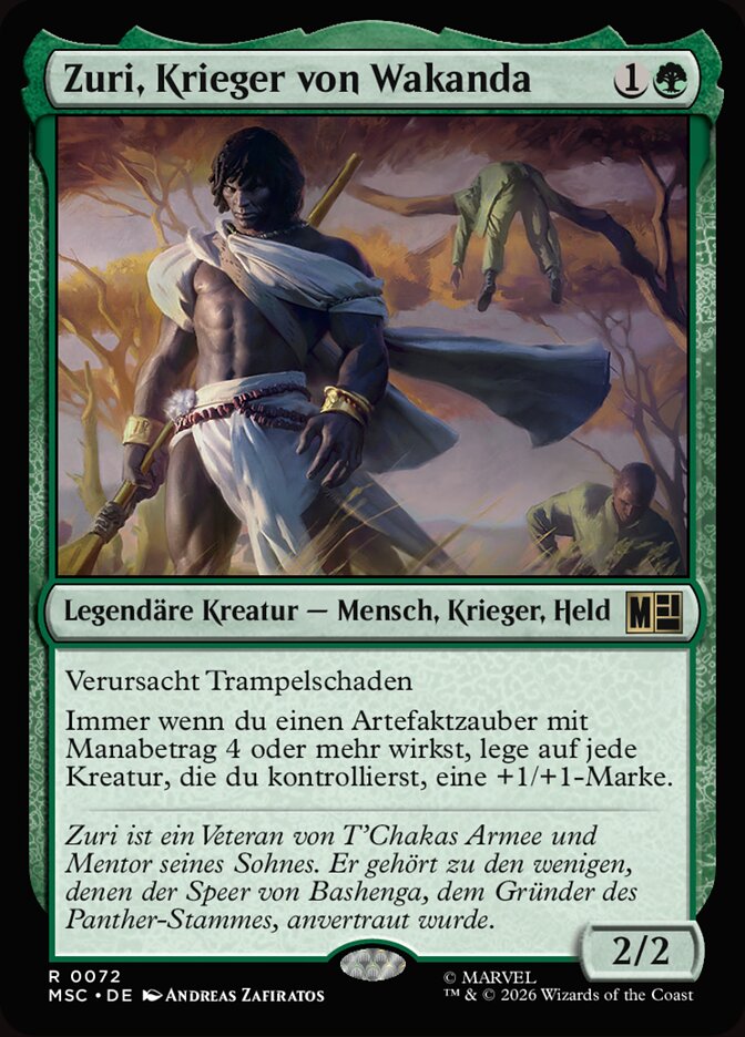 Zuri, Krieger von Wakanda