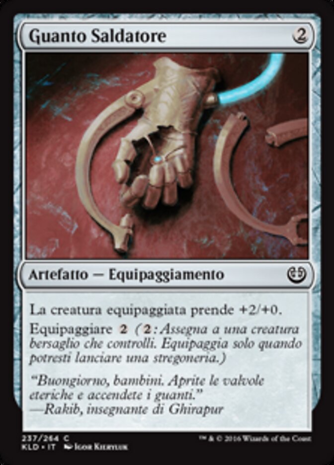 Guanto Saldatore