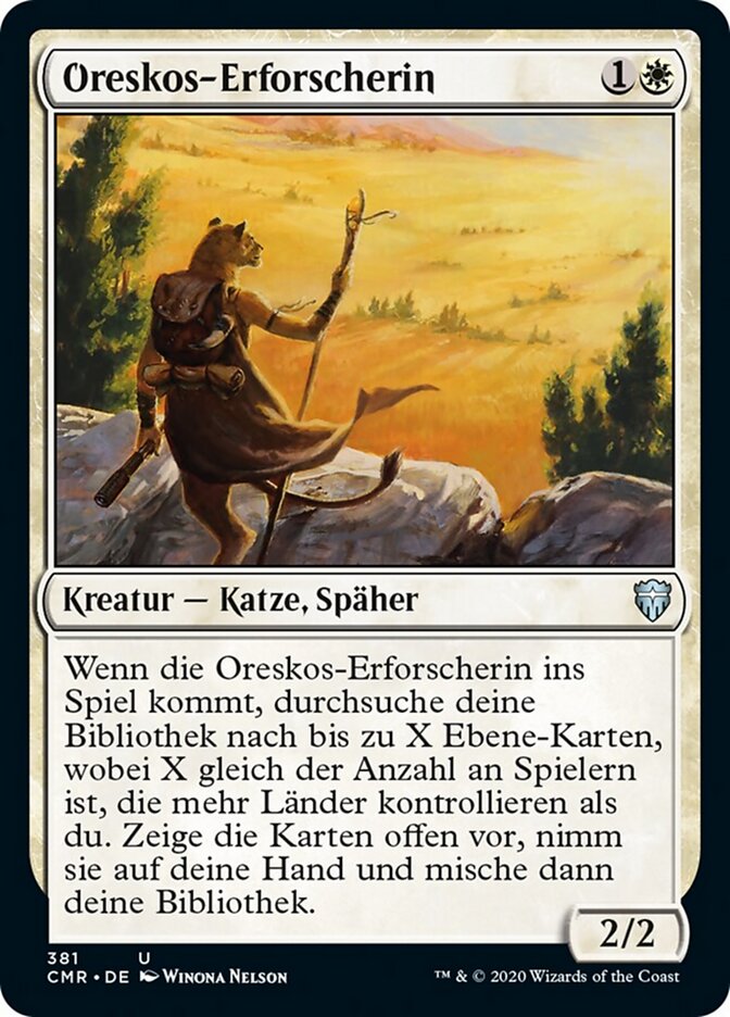 Oreskos-Erforscherin