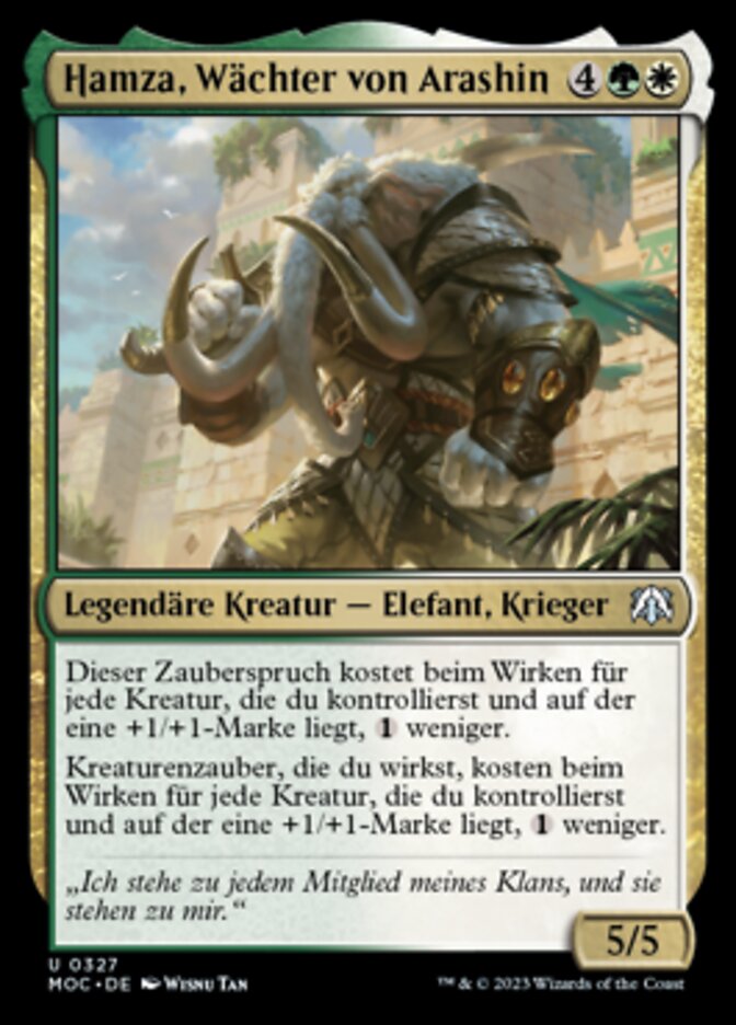 Hamza, Wächter von Arashin