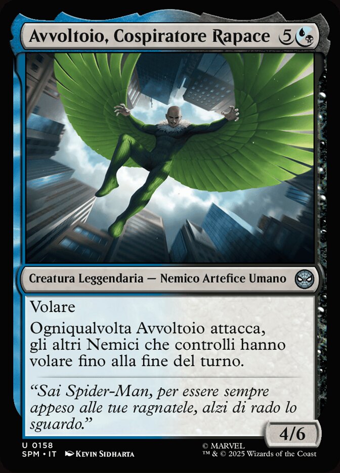Avvoltoio, Cospiratore Rapace