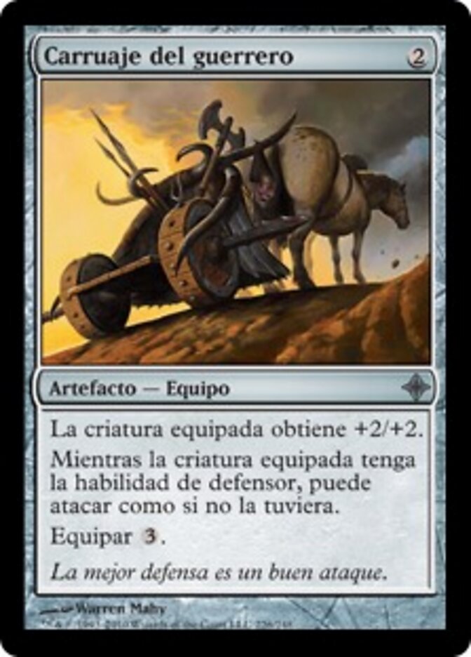 Carruaje del guerrero