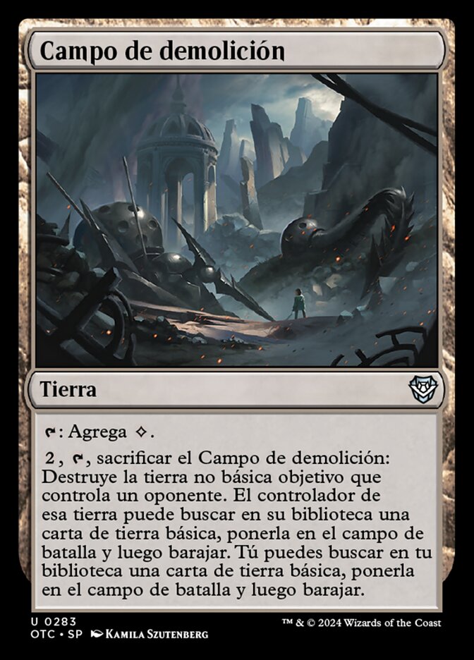 Campo de demolición