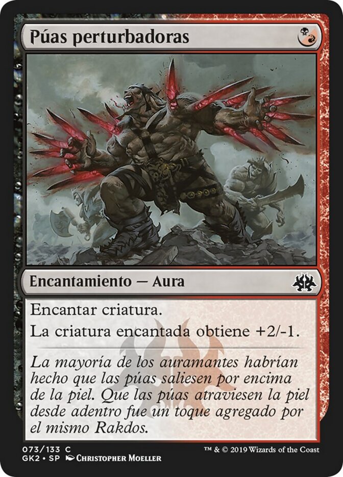 Púas perturbadoras