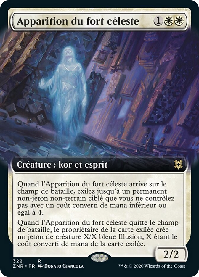 Apparition du fort céleste