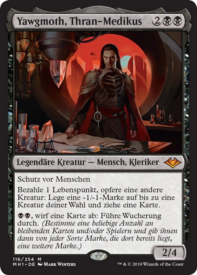 Yawgmoth, Thran-Medikus