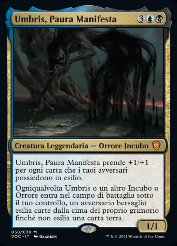 Umbris, Paura Manifesta