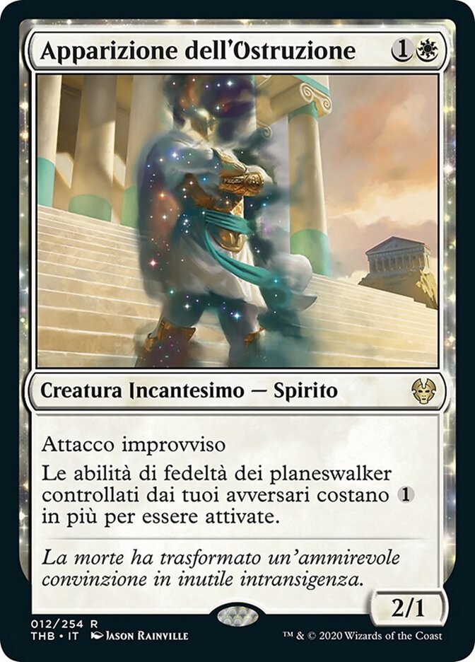 Apparizione dell'Ostruzione