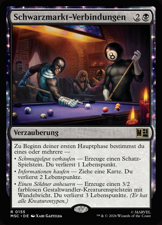 Schwarzmarkt-Verbindungen